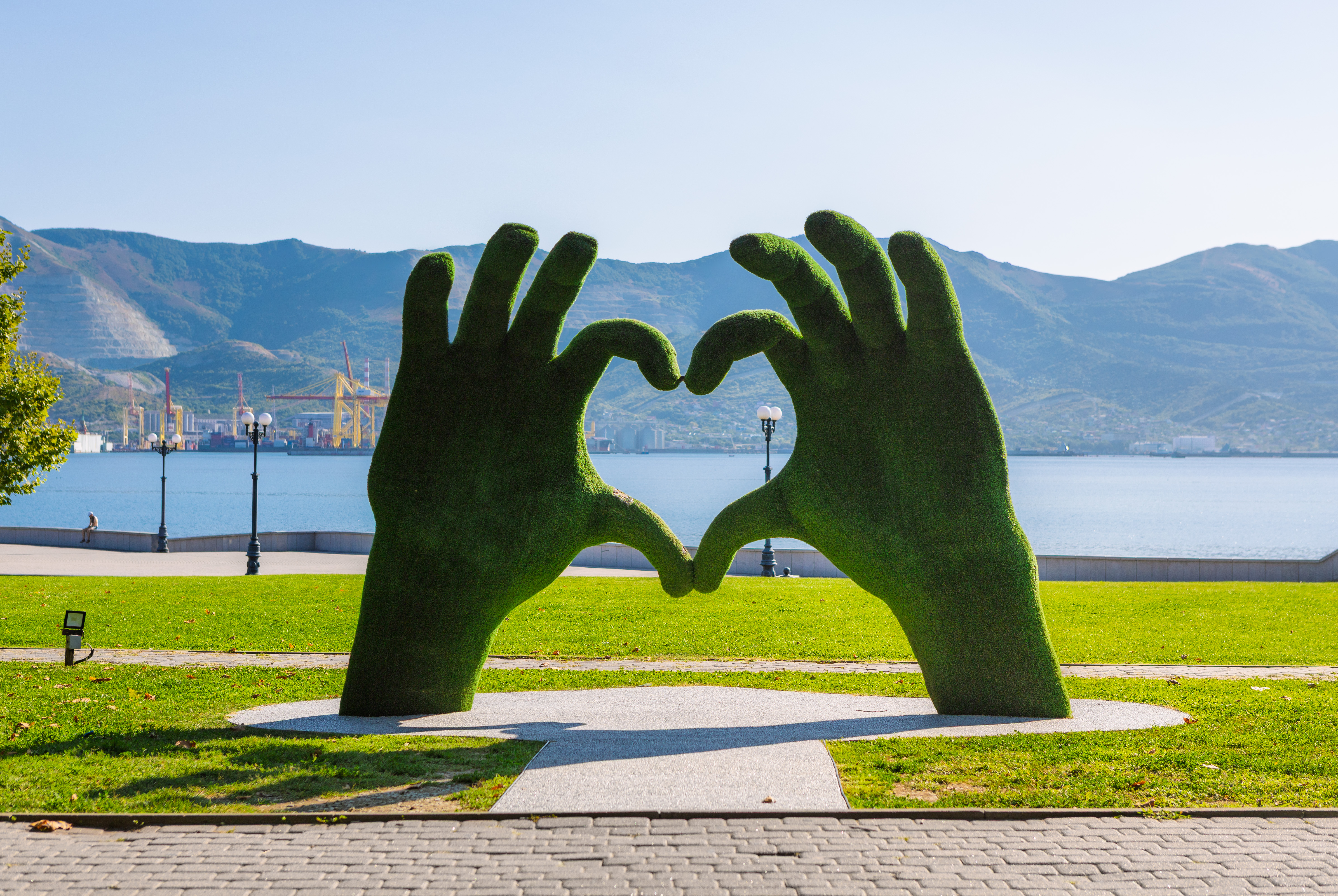 Новороссийск в солнечный день